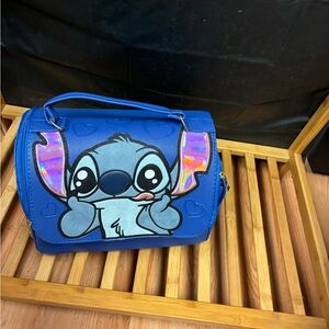 Disney Blue and Purple Crossbody Bag